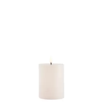 Uyuni stompkaars pillar candle vanilla 7,8 x 10,1 cm